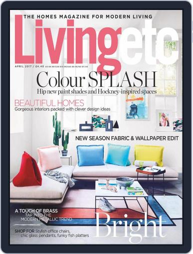 Living Etc April 1st, 2017 Digital Back Issue Cover
