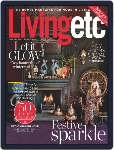 Living Etc January 1st, 2017 Digital Back Issue Cover