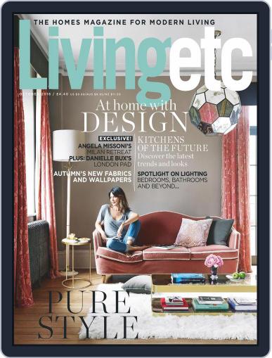 Living Etc October 1st, 2016 Digital Back Issue Cover