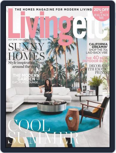 Living Etc June 2nd, 2016 Digital Back Issue Cover