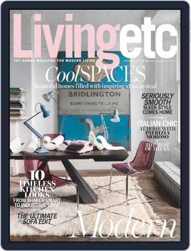 Living Etc October 1st, 2015 Digital Back Issue Cover