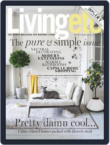 Living Etc April 30th, 2015 Digital Back Issue Cover