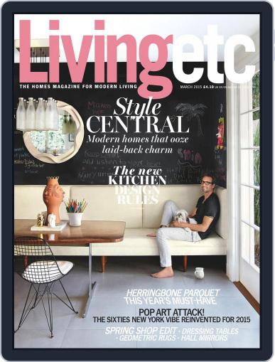 Living Etc January 28th, 2015 Digital Back Issue Cover