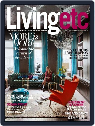 Living Etc August 27th, 2014 Digital Back Issue Cover