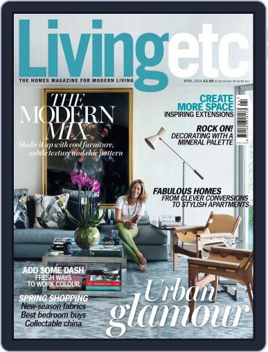 Living Etc March 5th, 2014 Digital Back Issue Cover
