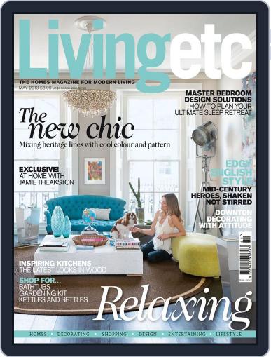 Living Etc April 3rd, 2013 Digital Back Issue Cover