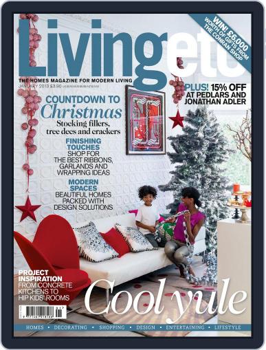 Living Etc November 28th, 2012 Digital Back Issue Cover