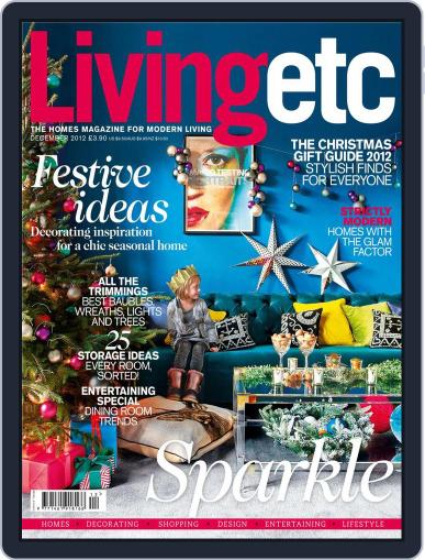 Living Etc October 31st, 2012 Digital Back Issue Cover