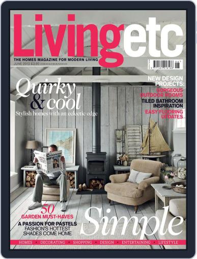 Living Etc May 2nd, 2012 Digital Back Issue Cover