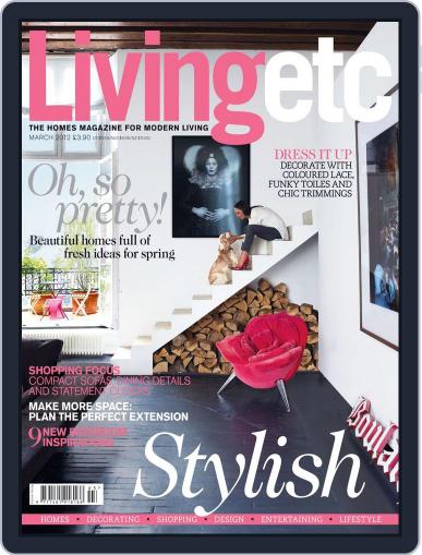 Living Etc February 1st, 2012 Digital Back Issue Cover
