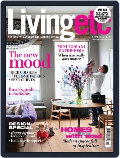 Living Etc (Digital) September 8th, 2011 Issue Cover