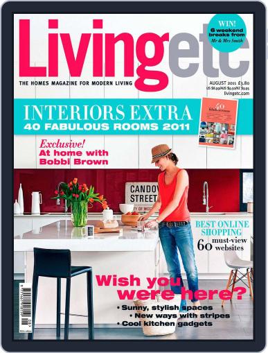 Living Etc July 6th, 2011 Digital Back Issue Cover