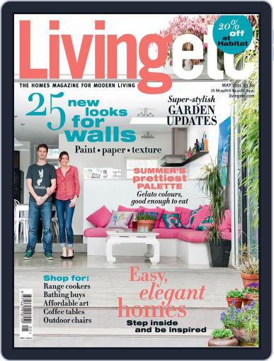 Living Etc March 30th, 2011 Digital Back Issue Cover