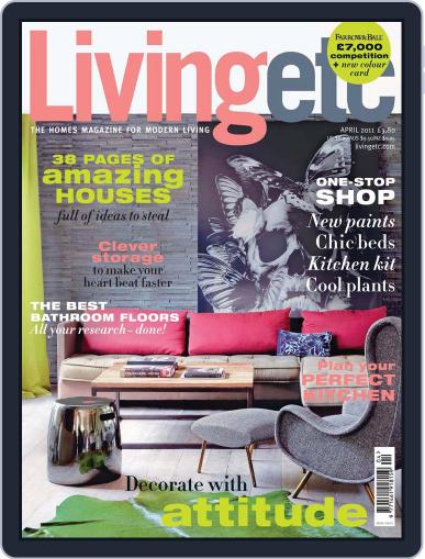 Living Etc March 12th, 2011 Digital Back Issue Cover