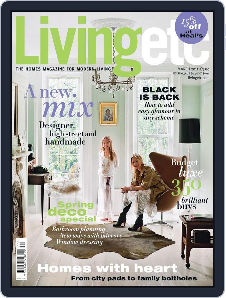 Living Etc (Digital) Subscription                    February 1st, 2011 Issue