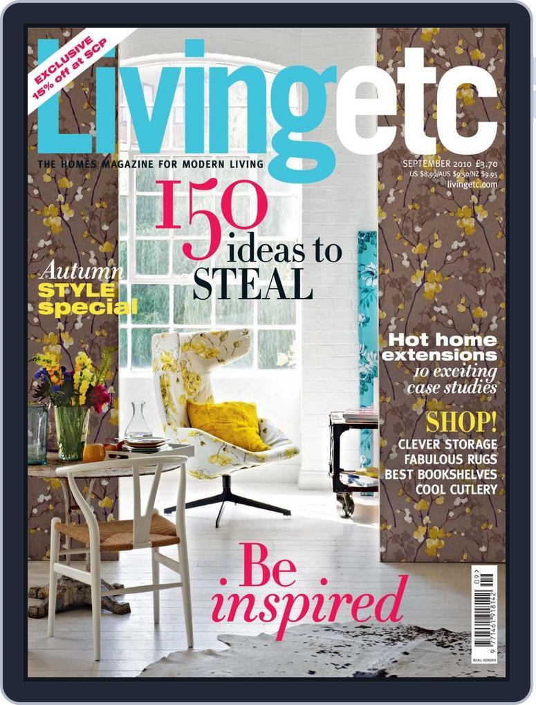 Living Etc (Digital) Subscription                    August 5th, 2010 Issue
