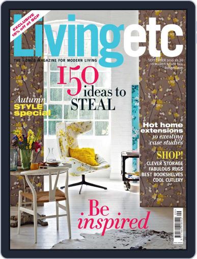 Living Etc (Digital) August 5th, 2010 Issue Cover