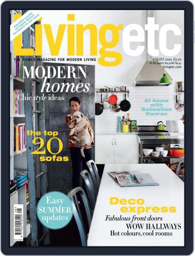 Living Etc (Digital) July 7th, 2010 Issue Cover