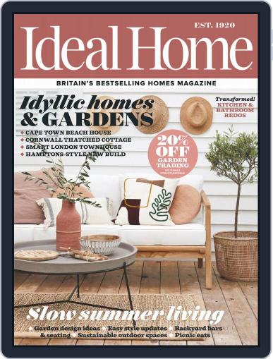 Ideal Home August 1st, 2019 Digital Back Issue Cover