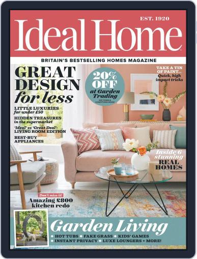 Ideal Home August 1st, 2018 Digital Back Issue Cover