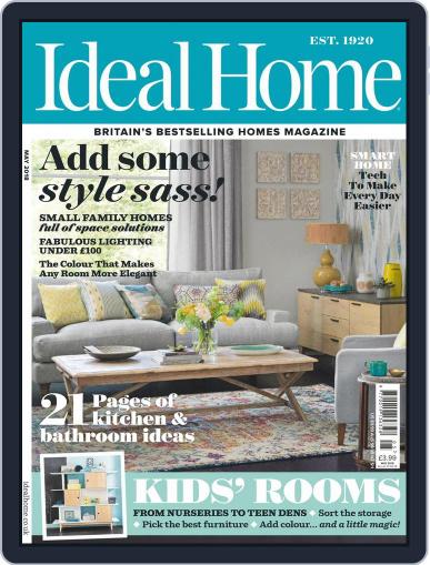 Ideal Home May 1st, 2018 Digital Back Issue Cover