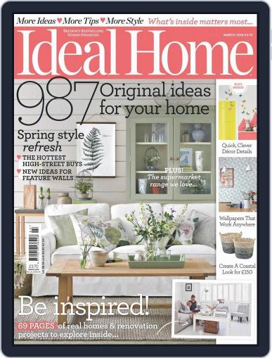 Ideal Home February 2nd, 2016 Digital Back Issue Cover