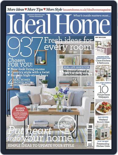 Ideal Home March 31st, 2014 Digital Back Issue Cover