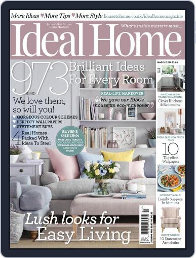 Ideal Home January 27th, 2014 Digital Back Issue Cover