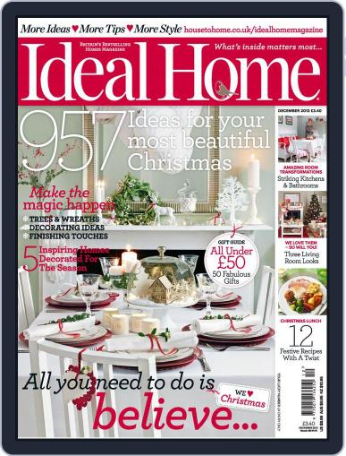 Ideal Home October 29th, 2012 Digital Back Issue Cover