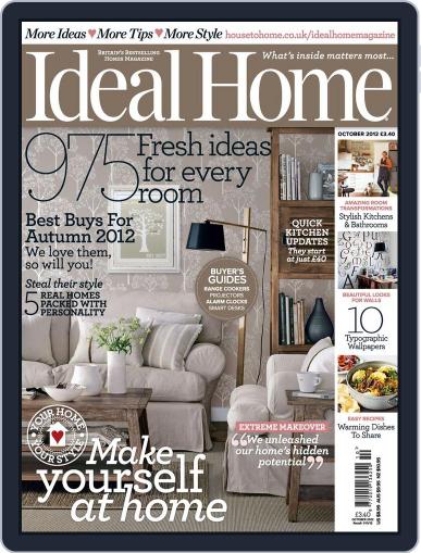 Ideal Home August 27th, 2012 Digital Back Issue Cover