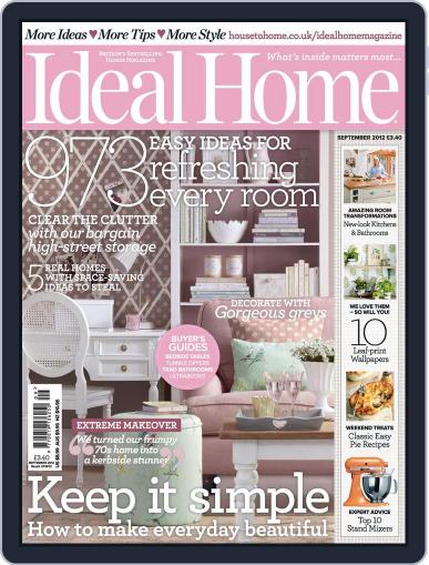 Ideal Home July 30th, 2012 Digital Back Issue Cover