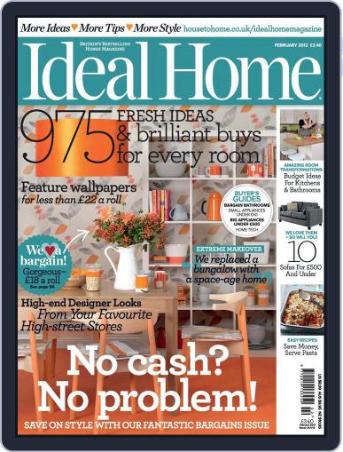Ideal Home January 9th, 2012 Digital Back Issue Cover