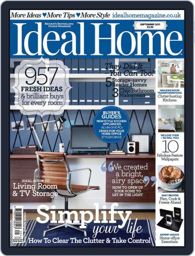 Ideal Home August 1st, 2011 Digital Back Issue Cover