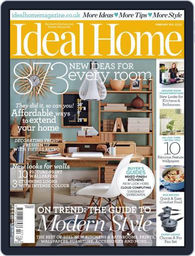 Ideal Home January 5th, 2011 Digital Back Issue Cover