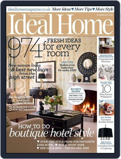 Ideal Home August 31st, 2010 Digital Back Issue Cover