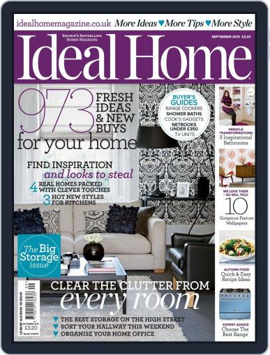 Ideal Home August 3rd, 2010 Digital Back Issue Cover