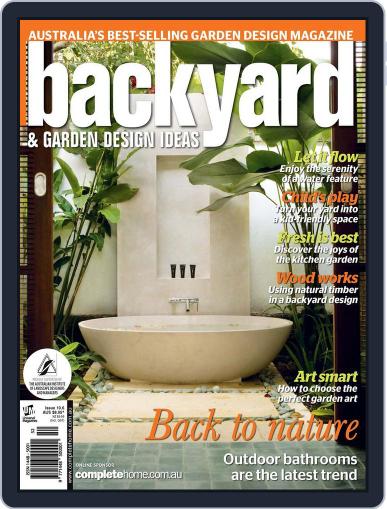 Backyard and Outdoor Living (Digital) January 24th, 2013 Issue Cover