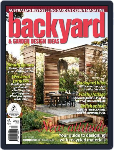 Backyard and Outdoor Living August 19th, 2012 Digital Back Issue Cover