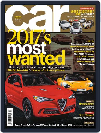 CAR UK February 1st, 2017 Digital Back Issue Cover