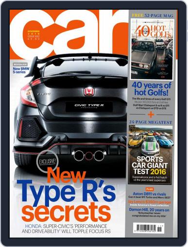 CAR UK November 1st, 2016 Digital Back Issue Cover