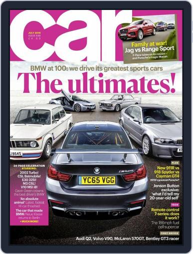 CAR UK June 15th, 2016 Digital Back Issue Cover