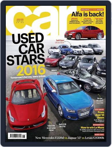 CAR UK May 18th, 2016 Digital Back Issue Cover