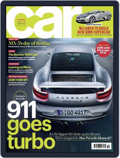 CAR UK October 1st, 2015 Digital Back Issue Cover