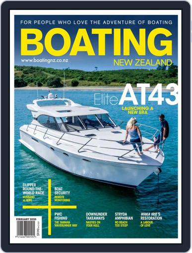 Boating NZ February 1st, 2020 Digital Back Issue Cover