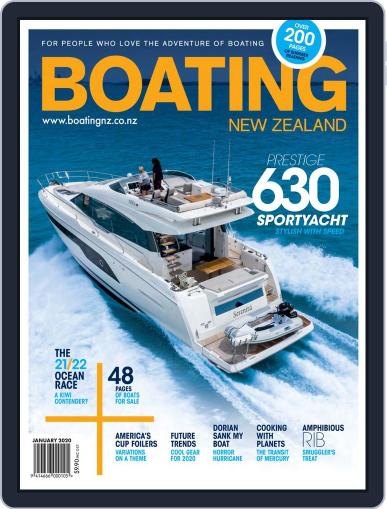 Boating NZ January 1st, 2020 Digital Back Issue Cover