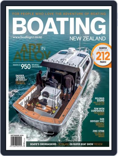 Boating NZ September 1st, 2018 Digital Back Issue Cover