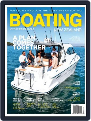 Boating NZ July 1st, 2018 Digital Back Issue Cover