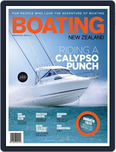 Boating NZ February 1st, 2018 Digital Back Issue Cover