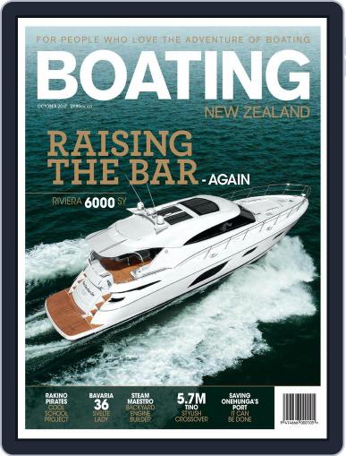 Boating NZ October 1st, 2017 Digital Back Issue Cover