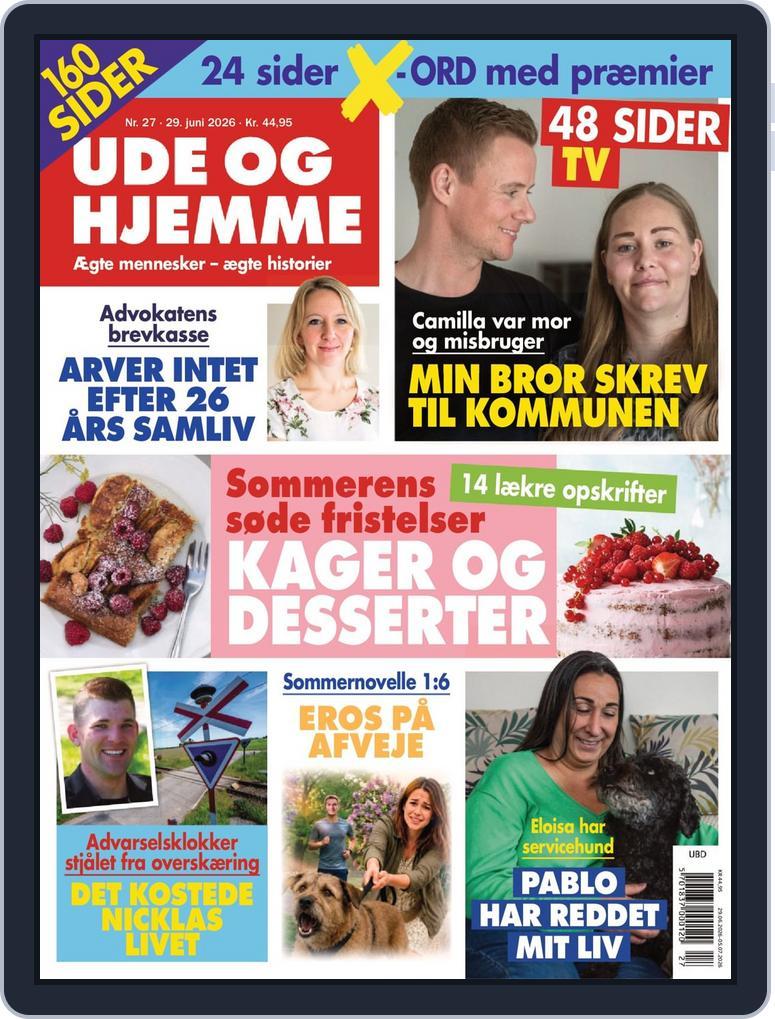 Ude og Hjemme DK (Digital) Subscription                    June 29th, 2026 Issue